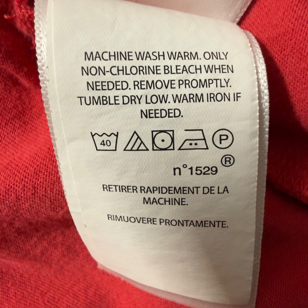 Polo Ralph Lauren Polo Shirt Mens Medium Red‎ Excellent Classic Fit Pocket Pony - Picture 8 of 11